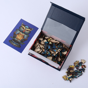 Trò Chơi Ghép Hình Bằng Gỗ Cỡ Trung Bình/A4 Bán Chạy Trò Chơi Ghép Hình Bằng Gỗ 3D Động Vật Đẹp Đầy Màu Sắc Cho Trẻ Em Người Lớn - Product Image 3