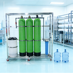 Sistema de Prefiltración a Pequeña Escala de 0.5 TPH para Invernaderos con Certificación CE, Configuración Completa de 3 Tanques - Product Image 1