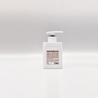 Emballage cosmétique en polyéthylène haute densité (HDPE) carré blanc de 420 ml avec tête de pompe personnalisée, flacon pompe pour shampoing/lotion