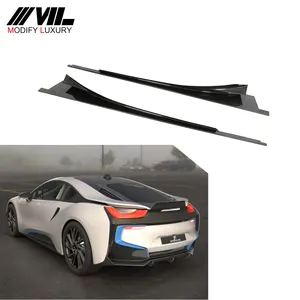 I8 Carbon Sợi Xe Side Váy Đối Với BMW I8 2014-2018