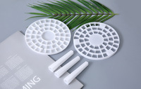 Vente en gros, Support de séchage pour pinceaux de maquillage, présentoir en plastique, tour de Support, plateau de Support
