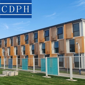 Logements modulaires en acier galvanisé pour le logement des travailleurs sur les chantiers <span class=keywords><strong>de</strong></span> construction à grande échelle, solutions <span class=keywords><strong>de</strong></span> bureaux <span class=keywords><strong>de</strong></span> projet en zone isolée - Product Image 1
