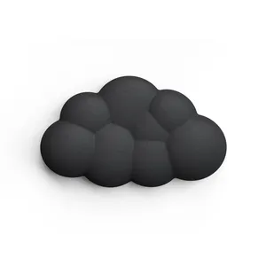 Bantalan Mouse cetak Logo kustom kualitas tinggi dengan sandaran pergelangan tangan cloud untuk pengguna komputer jangka panjang