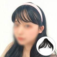 Peluca Premium de 22 pulgadas para mujer con ondas naturales Estilo de cabra frontal de fibra sintética de alta calidad Incluye flequillo - Product Image 1