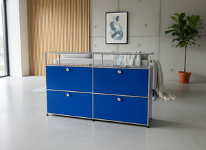 Meuble TV élégant à 4 portes et armoires <span class=keywords><strong>de</strong></span> salon-Meuble modulaire en porcelaine pour espace <span class=keywords><strong>de</strong></span> vie et affichage - Product Image 5