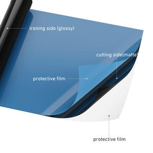 Xinart — rouleaux de vinyle noir HTV pour T-Shirts, en vinyle à transfert thermique pour crinière/silmultifonction/Brother - Product Image 6