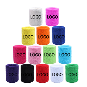 Muñequera personalizada con logotipo para la muñeca, muñequera de algodón con absorción de sudor, muñequera personalizada de tela, muñequera con torre de mano - Product Image 4