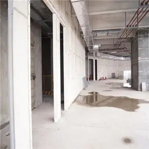 Bahrain 100mm 150mm Villa Hotel House Construction Eps Sandwich Panel Light Precast Concrete Partition Wall Panels