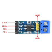 Module émetteur-récepteur CAN Bus SN65HVD230DR, mode veille basse consommation 3,3 V pour le contrôle industriel et l'électronique automobile