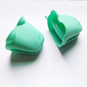 Guanti isolati in <span class=keywords><strong>Silicone</strong></span> per uso alimentare in cotone lungo materiale aramidico per cottura forno protezione barbecue industriale - Product Image 3