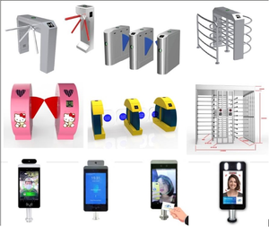 HFSecurity <span class=keywords><strong>Prix</strong></span> d'usine Multi Vérifier QR Code Palm Vein Scan Face ID Tourniquet Portes coulissantes en aluminium pour l'école - Product Image 4