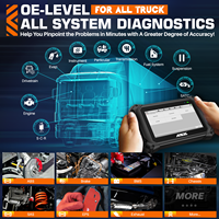 ANCEL V5 HD Scanner de diagnostic pour véhicules utilitaires, contrôle bidirectionnel, plus de 40 fonctions de réinitialisation de service
