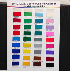 ฟิล์มติดกล่องไฟแบบกาวในตัวด้านเดียว รุ่น 1030 2630 สำหรับงานโฆษณากลางแจ้ง สติ๊กเกอร์สีทึบสำหรับติดตัวถังรถยนต์ ตัวอักษรโฆษณา - Product Image 5