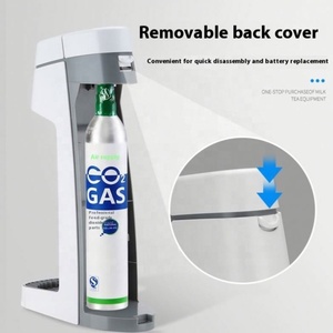 Máquina <span class=keywords><strong>de</strong></span> <span class=keywords><strong>Agua</strong></span> Carbonatada Comercial y Doméstica, <span class=keywords><strong>Dispensador</strong></span> <span class=keywords><strong>de</strong></span> Bebidas Carbonatadas <span class=keywords><strong>Casero</strong></span>, Aprobado para Tiendas <span class=keywords><strong>de</strong></span> Té con Leche, Plástico - Product Image 3