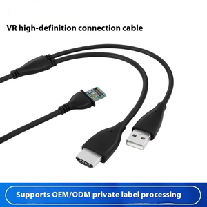 Cable VR <span class=keywords><strong>Puxu</strong></span> PX-VR03 Personalizable de Alta Velocidad 4K60Hz para Sincronización de Datos, Cubierta de PVC, Conductor de Cobre Puro, Carga Rápida 3A para Móviles - Product Image 2