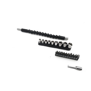 Js0210 Flexible Shaft Screwdriver <b>Set</b> Socket Head Carbon Steel Magnetic Manual Diy Power <b>Screw</b> <b>Driver</b> Accessory Kit - Product Image 5