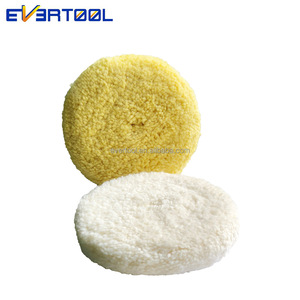 EVERTOOL Customizable 9/10 Inch Double-Sided Wool Pad OEM Supported | Car Body &amp; <strong>Marble</strong> <strong>Polishing</strong>, Buffing Pad - Product Image 5