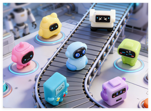 Regalo para niños, escultura Diy en miniatura 3D, figurita de <span class=keywords><strong>Robot</strong></span> coleccionable, fabricante de juguetes de resina para amantes de los juegos de Acuario, pantallas de escritorio - Product Image 5