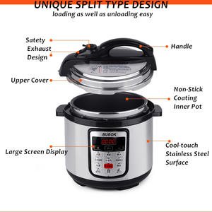 Cuisinières à pression électriques en acier inoxydable, vente en gros directe d'usine, cuiseur instantané intelligent, cuiseur intelligent, cuiseur à riz numérique - Product Image 2