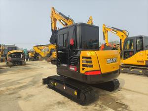 Excavadora de maquinaria de construcción de marcas chinas Sany SY60C con precio bajo y buenas condiciones de funcionamiento - Product Image 2