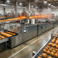 Four tunnel à gaz industriel pour la cuisson du pain la boulangerie