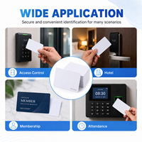 Tarjeta Inteligente RFID en Blanco de 13.56MHz 216, Precio de Fábrica, Asequible para Programación, Control de Acceso, Sistemas de Membresía e Identificación