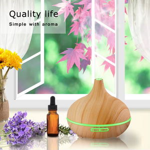 Pelembap udara Usb elektrik, penyebar <span class=keywords><strong>Aroma</strong></span> parfum udara elektrik butiran kayu ultrasonik 300ml - Product Image 5