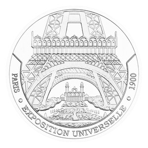 Moneta Commemorativa Placcata Argento della Torre <span class=keywords><strong>Eiffel</strong></span> di <span class=keywords><strong>Parigi</strong></span>, Collezione di Edifici Famosi, Moneta d'Arte da Collezione - Product Image 4