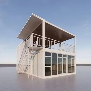 Maisons préfabriquées pliables en kit à assemblage rapide pour la vente en gros, Villas 3 chambres, Maisons conteneurs habitables - Product Image 3