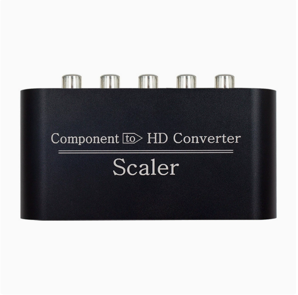 Component Video to HDMI, YPbPr to HDMI, Adjustable Resolution, with Frequency Conversion, Converts Old Game Consoles to HD.