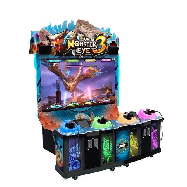 Coin Operated Arcade Game Machine 4 Player Arcade Machine Shooting Game
