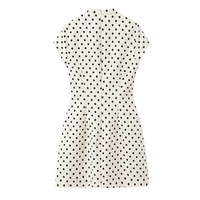 PB&ZA Femme 2026 Nouvelle Collection Été Chic et Tendance Robe Courte Mini avec Nœud Décoratif Vintage Robes Féminines Vestidos Robe Mujer