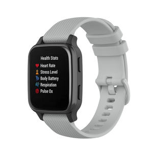 Correa de silicona para reloj Huami Amazfit GTR GTS Samsung Galaxy Watch Active para <span class=keywords><strong>Garmin</strong></span> <span class=keywords><strong>Vivomove</strong></span>/Vivoactive <span class=keywords><strong>4</strong></span> 3/Forerunner245, 18, 20 y 22mm - Product Image 6