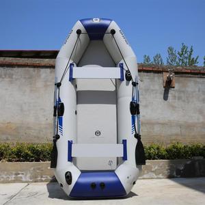 Inflatable Boat 4 Person 500kg Capacity Rubber With Paddle For Fishing Rescue - Product Image 3