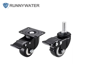Wholesale Modern 2 Inch/Various Size Furniture Office Cabinet Lockable Office Chair Swivel <strong>Caster</strong> Brake for Hospital Hotel Use - Product Image 2