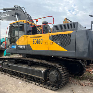 Excavatrice sur chenilles Volvo EC480 d'occasion, conception originale, 48 tonnes, moteur Deutz, modèle 2020, godet de 3 m, puissance de 245 kW, en vente, performances optimales - Product Image 1
