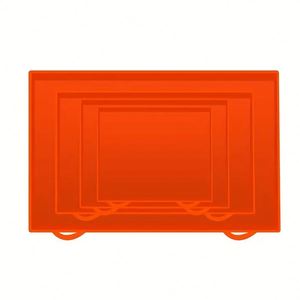 Tapis de barbecue en silicone avec poignées, 22 pouces, tapis de four antiadhésifs, accessoires de grillade pour la cuisson, la grillade et la cuisine en plein air - Product Image 3