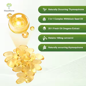 Bio-Handelsmarke nöl von Oregano-Kapseln mit Schwarzkümmel öl unterstützen Oregano-Öl kapseln - Product Image 5