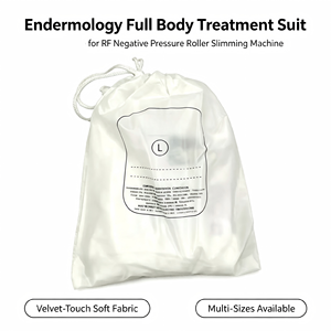 Traje de adelgazamiento con rodillos de vacío, consumible para salón de belleza, máquina de masaje, traje a juego, traje elástico de terciopelo, Endermowear reutilizable - Product Image 6