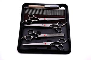 <strong>Dog</strong> Grooming Kit Safety Heavy Duty Stainless Steel Cat <strong>Dog</strong> Grooming Scissors Set Best Pet Grooming <strong>Shears</strong> - Product Image 3