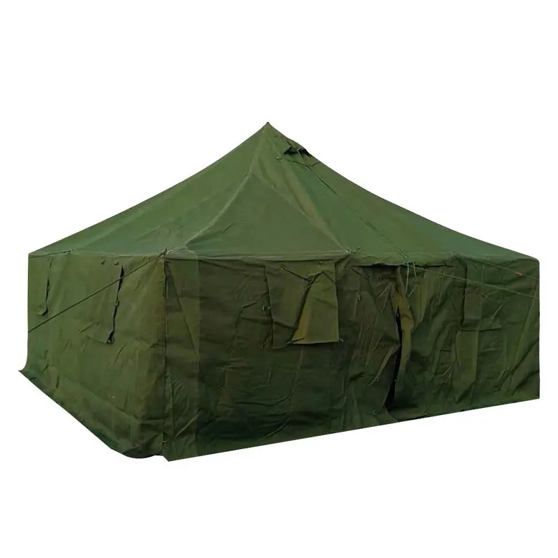 Aosener-tienda de campaña impermeable para hombre, carpa de lona verde directa de fábrica, portátil, 5