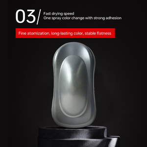 Revêtement de rénovation en acier inoxydable Spray argent brillant - Product Image 6