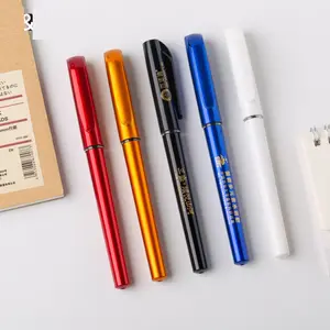 Individuelles Logo Werbegeschenk Werbung Unterschrift Stift schwarz 0,5mm hochwertiges Unternehmen carbon neutraler Stift