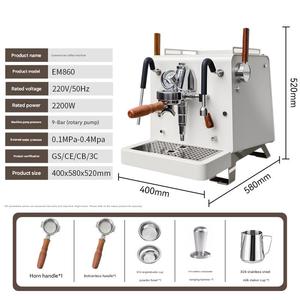Machine à café semi-automatique professionnelle pour la préparation d'espresso, idéale pour les cafés et les entreprises en démarrage. - Product Image 6