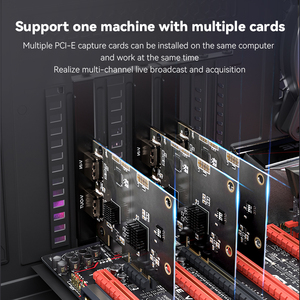 Amazon Hot Bán <span class=keywords><strong>PCI</strong></span>-<span class=keywords><strong>E</strong></span> 2.0 5Gbps Đầu Vào Và Đầu Ra 2 Kênh 1080P60Hz HDMI <span class=keywords><strong>Capture</strong></span> <span class=keywords><strong>Card</strong></span> Cho Video Ghi Âm - Product Image 4