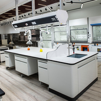Ensembles de mobilier de laboratoire : Bancs de travail pour laboratoires dentaires, bancs îlots/muraux pour étudiants, mobilier de laboratoire scolaire