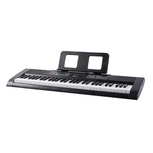 Đàn piano kỹ thuật số 61 phím có thể sạc lại cho tất cả bàn phím đa chức năng với màn hình LCD <span class=keywords><strong>100</strong></span> tông màu & bàn phím điện tử thiết kế di động - Product Image 3