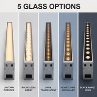 Lampu Lantai LED Linear Tersembunyi dengan Pilihan Daya Multi untuk Proyek Lanskap Bangunan Luar Ruangan
