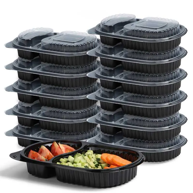 Customized Disposable Pp Food 1 Compartment Take Away To Go Container Meal Prep containers