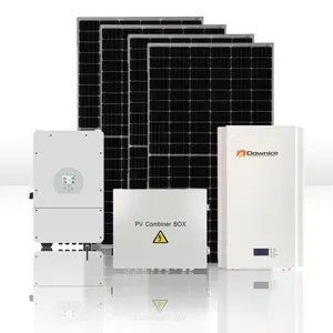 Dawnice 독일 재고 완료 5KW 10KW 15KW 그리드 태양 에너지 시스템 하이브리드 전원 시스템 홈 태양 에너지 시스템